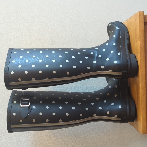 ⚡JOULES polkadot tall rain boots - Picture 4 of 11